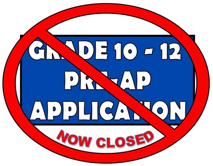 Application closed graphic