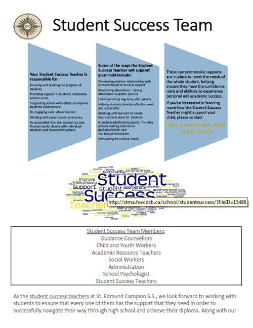 Student Success page 1