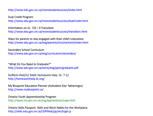 Student Success page 1
